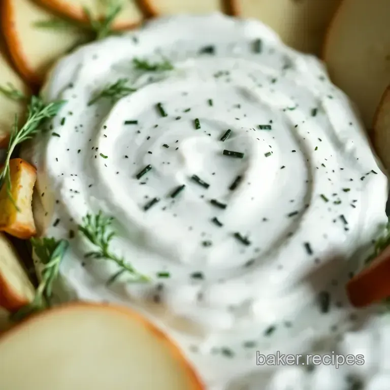 Ultimate Healthy Ranch Dip: a Nutritious Twist on a Classic Favorite presentation