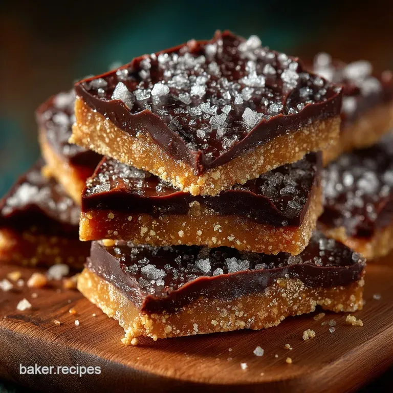 The Ultimate Salted Dark Chocolate Toffee Crunch English Butter Toffee