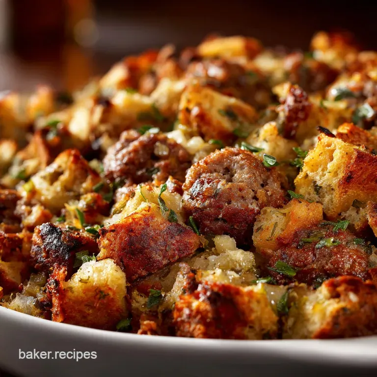 Thanksgiving Stuffing with Sage and Sausage The Ultimate Classic Recipe