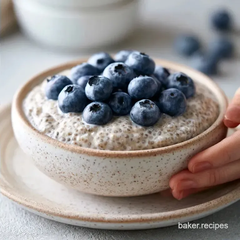 Healthy Overnight Vanilla Chia Pudding