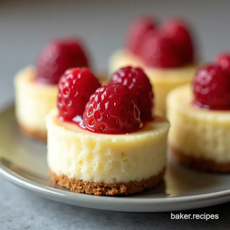 BiteSized Bliss The Ultimate Mini Vanilla Bean Cheesecakes