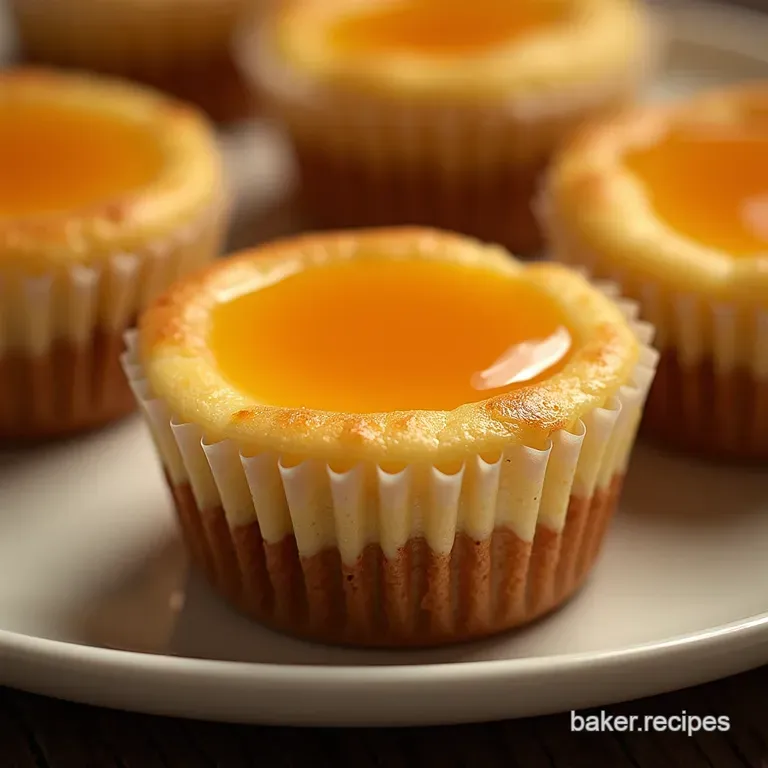 Nofuss Nilla Wafer Mini Cheesecakes Baked Perfection in Muffin Tins presentation