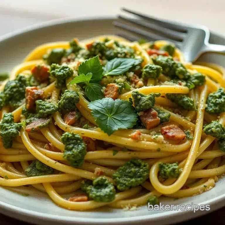Vibrant Basil Pesto Pasta: A Weeknight Wonder