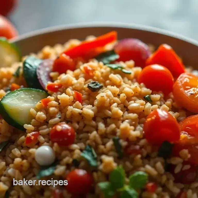 Vibrant Quinoa & Roasted Vegetable Bowl
