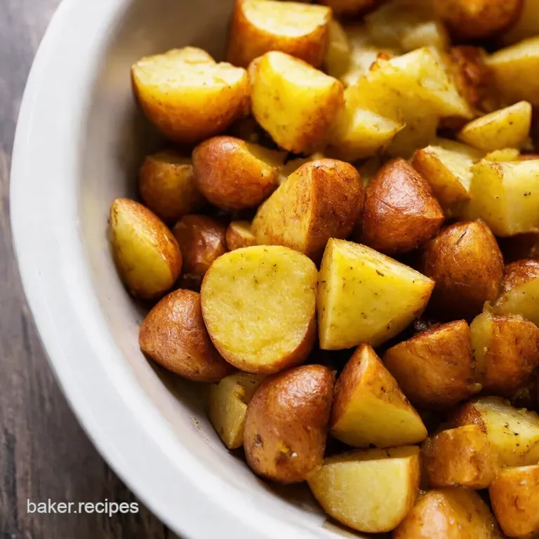 Wakey Wakey Spuddy Taters Crockpot Breakfast Potatoes presentation