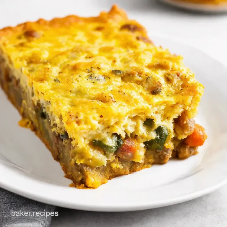 Wakey Wakey Whole30 Sausage Veggie Breakfast Casserole