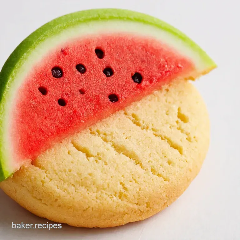 Watermelon Sugar Cookies A Slice of Summer
