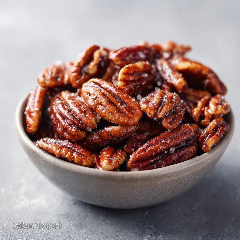 Candied Pecans: A Crackly Cinnamon Glaze