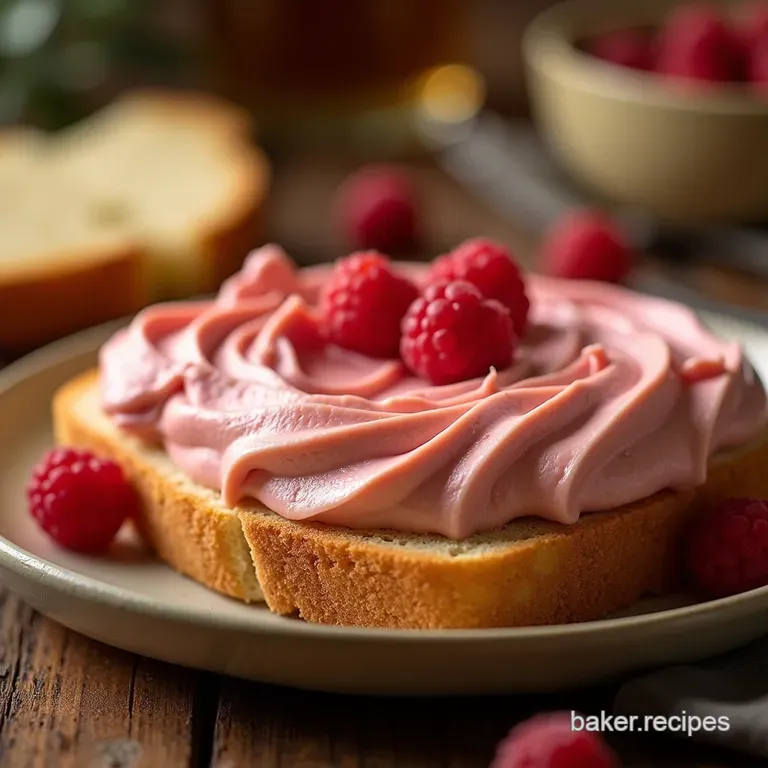Sunshine Spread Whipped Raspberry Honey Butter presentation