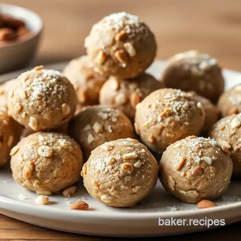 Wholesome Almond Butter Bliss Balls
