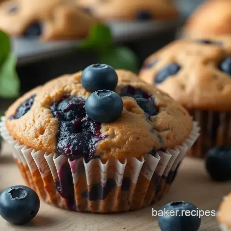 Wholesome Blueberry Delight Muffins