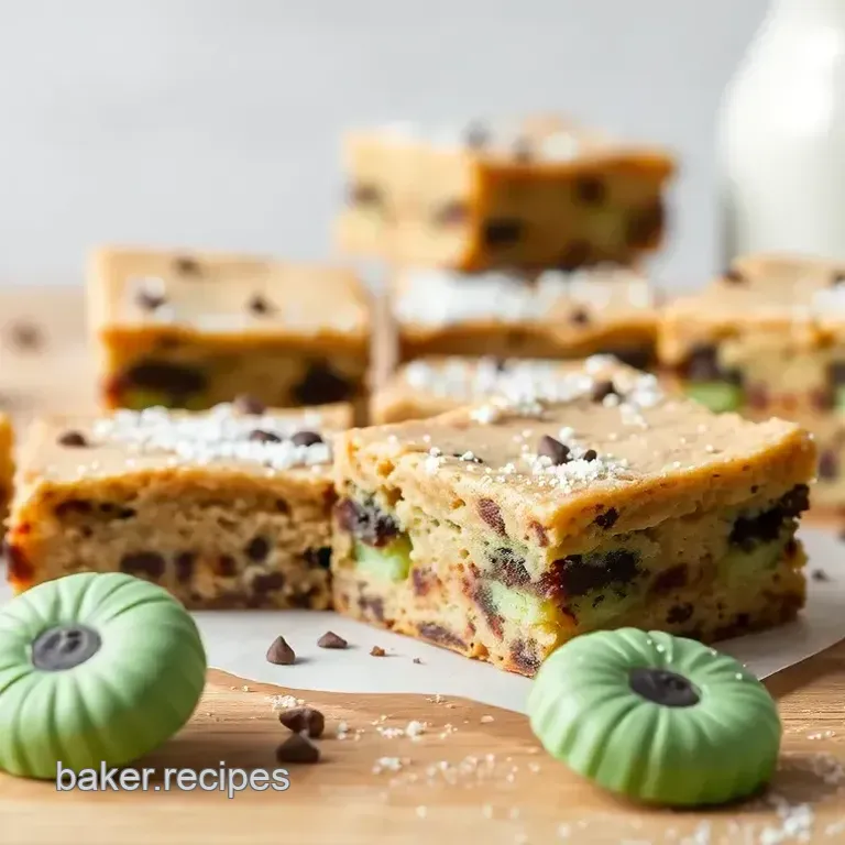 Minty York Patty Cookie Bars