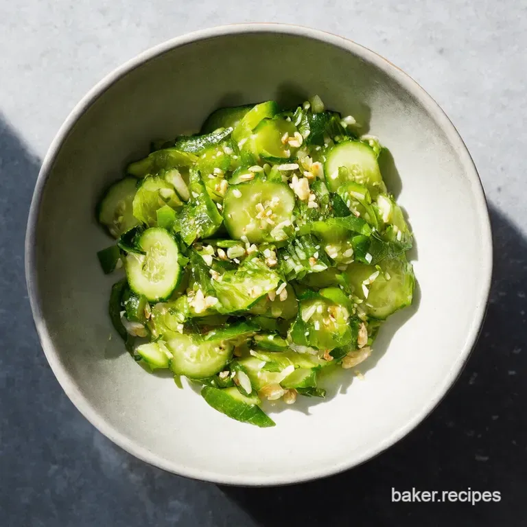 Zesty Asian Cucumber Salad A Refreshing Summer Delight