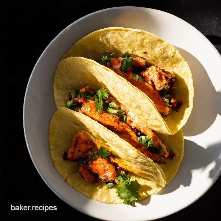 Zesty Grilled Salmon Tacos with Chipotle Crema