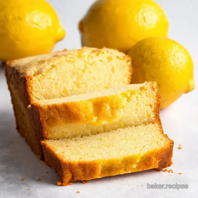 Zesty Lemon Drizzle Bread A Slice of Sunshine