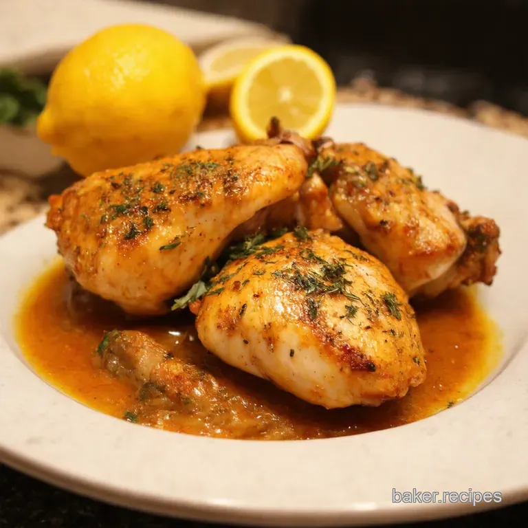 Zesty Lemon Herb Chicken the Ultimate Marinade presentation