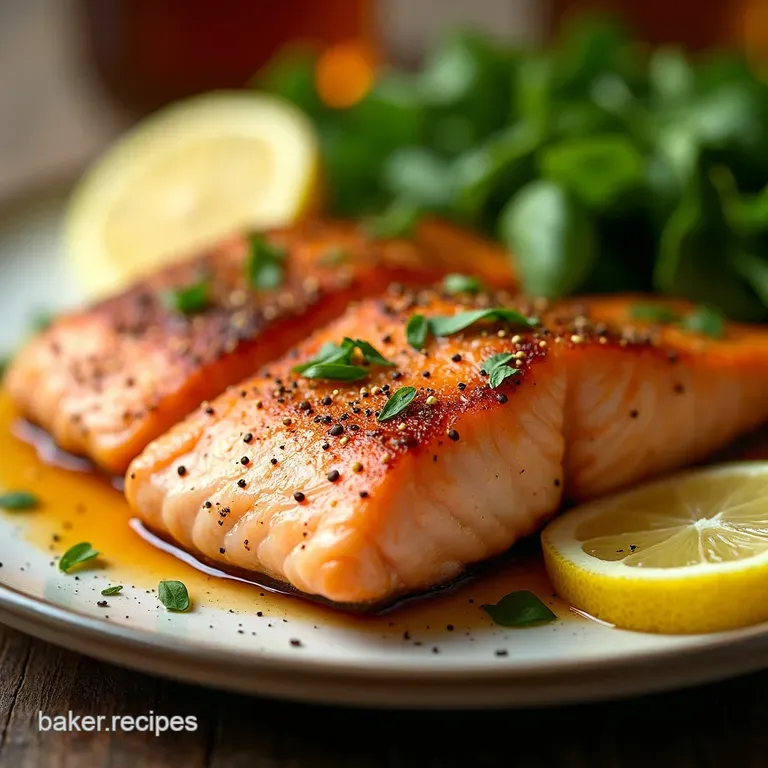Zesty Lemon Pepper Salmon Sensation