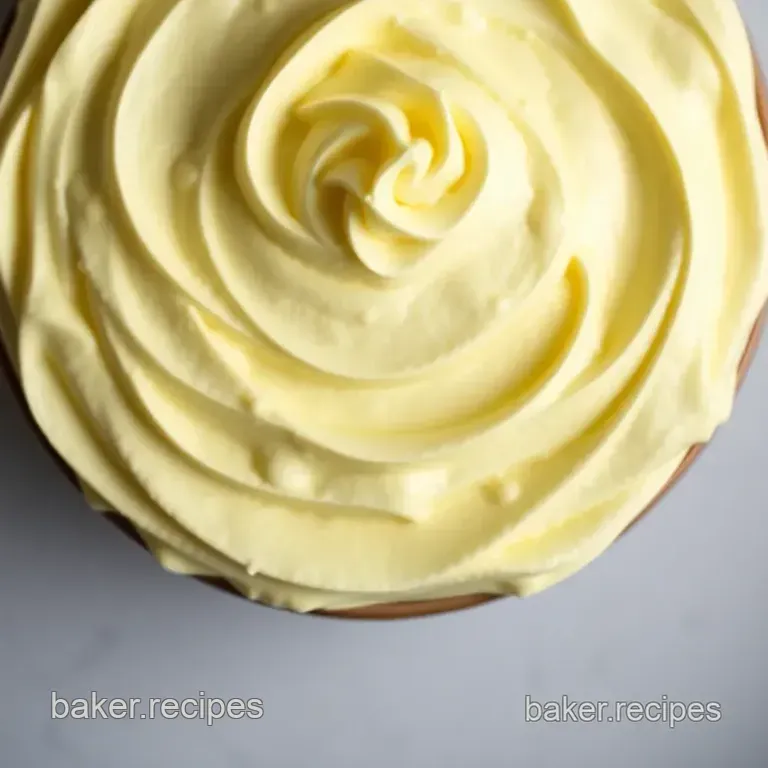 Zesty Lemon Sunshine Buttercream presentation