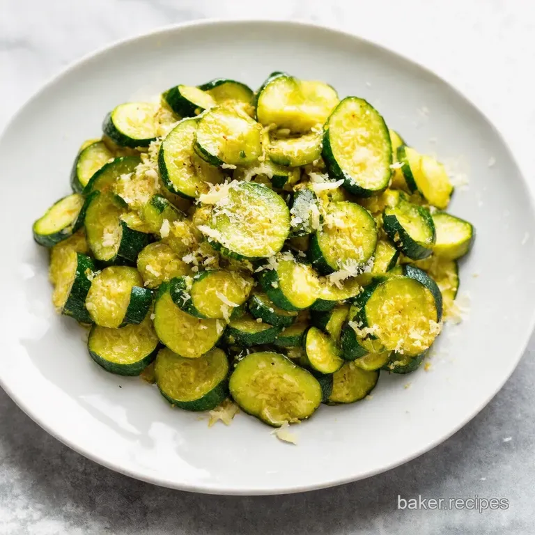 Zippy Zucchini with Parmesan The 10Minute Wonder